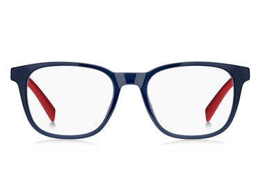 Premium Men Tommy Hilfiger Eyeglasses: TH 1907 - Blue Red - SpecSMART Eye Clinic (Front View)
